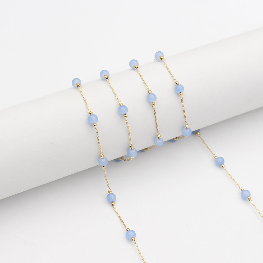 Elegant Beaded Eyewear Retainer Chain Kalsten