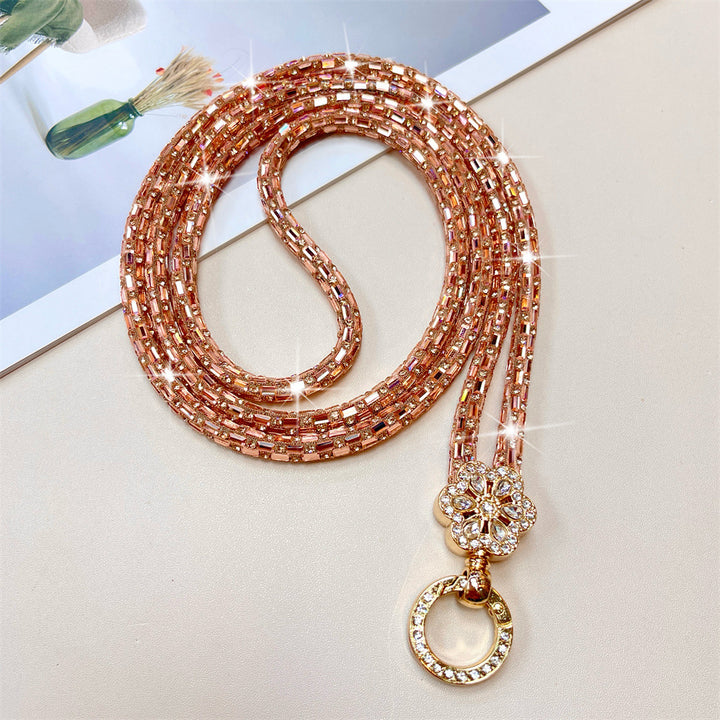 Decorative Crystal Beaded Eyewear Lanyard Kalsten