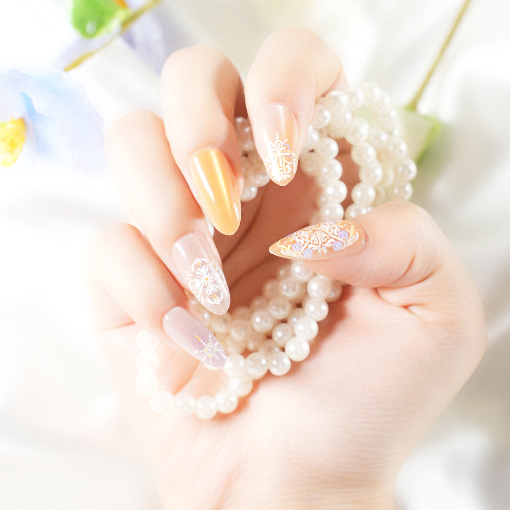 Floral Decorative Nail Art Kalsten