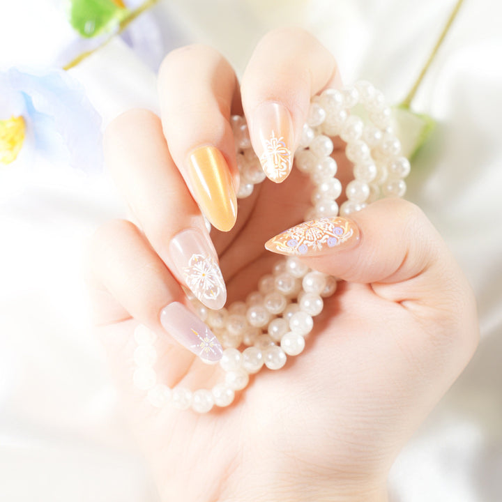 Floral Decorative Nail Art Kalsten