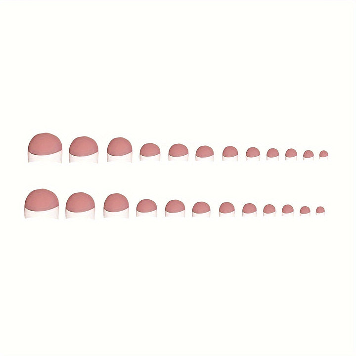 Decorative Artistic Press-On Nail Set Kalsten