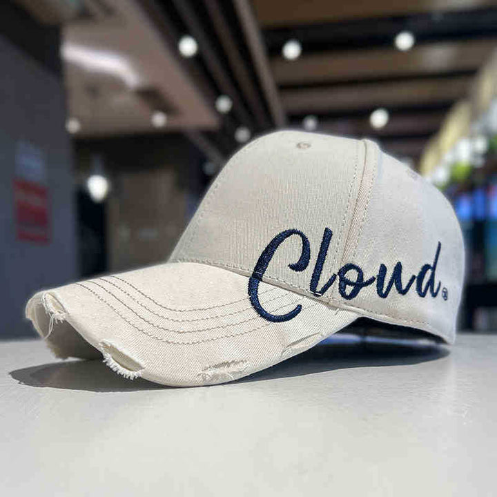 Women's Distressed Casual Cotton Baseball Cap Kalsten