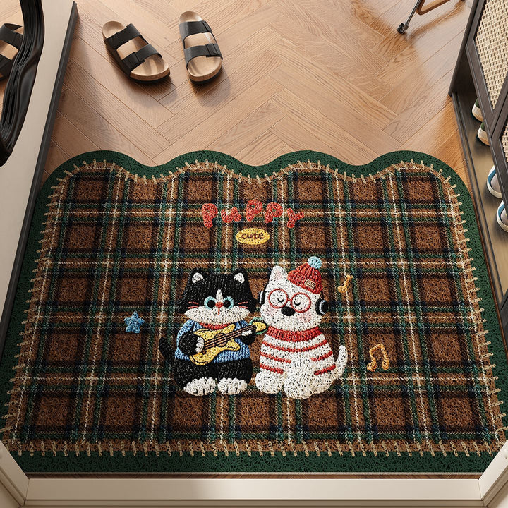 Cute Animal-Themed Entrance Mat