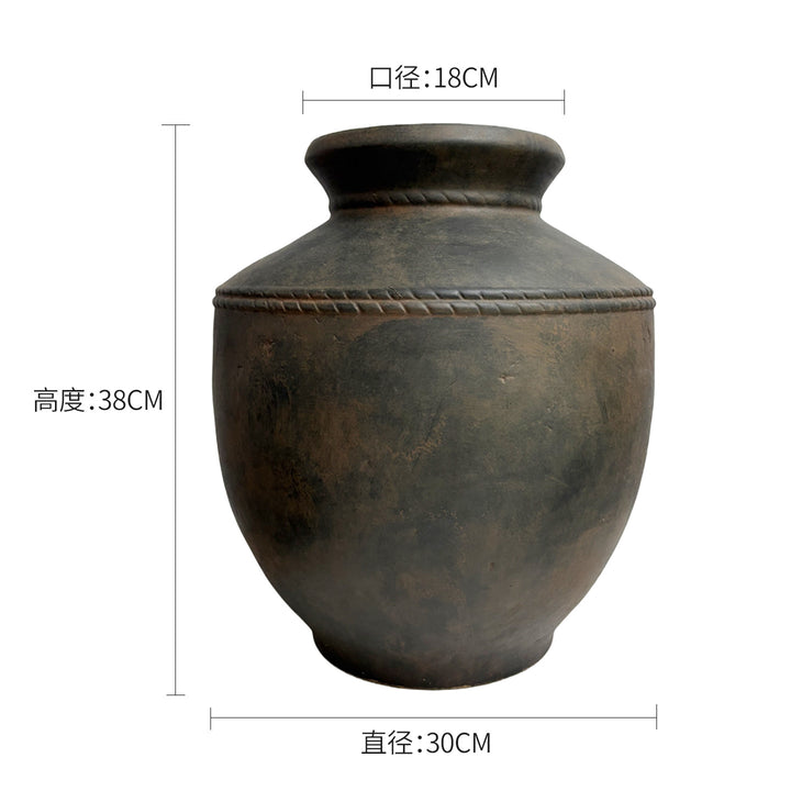 Artistic Earthy Decorative Earthenware Vase