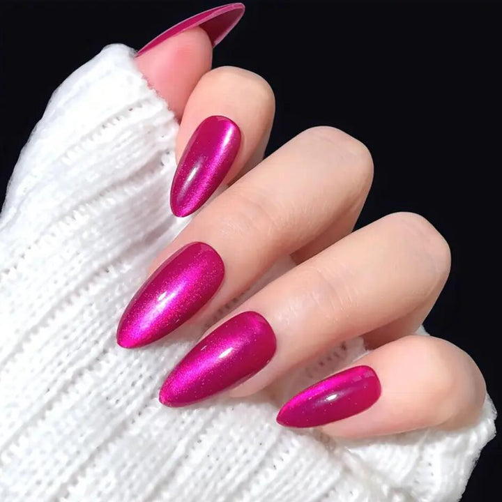 Long-Lasting Glossy Stiletto Nail Tips Kalsten