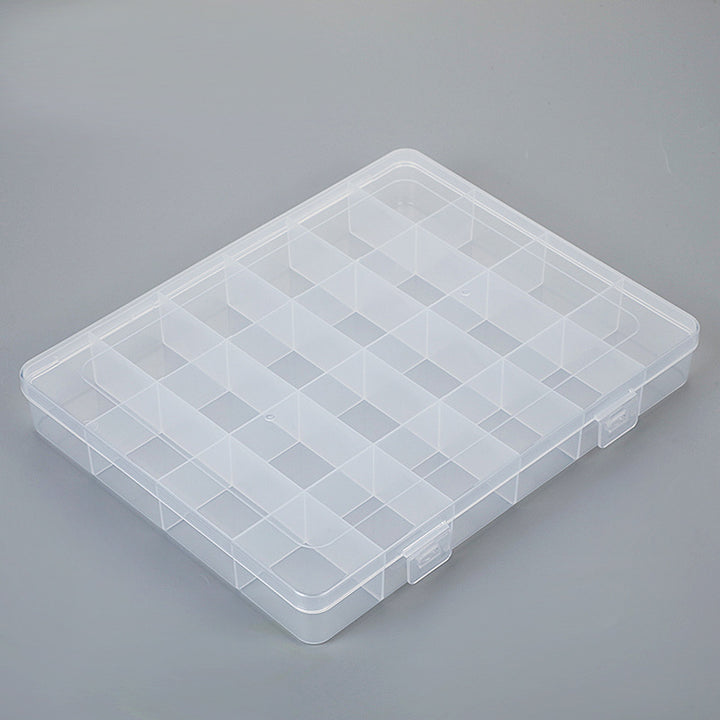 Multi-Divided Clear Craft Storage Organizer Kalsten