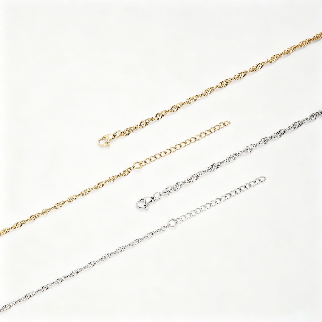 Textured Twisted Chain Bracelet Kalsten