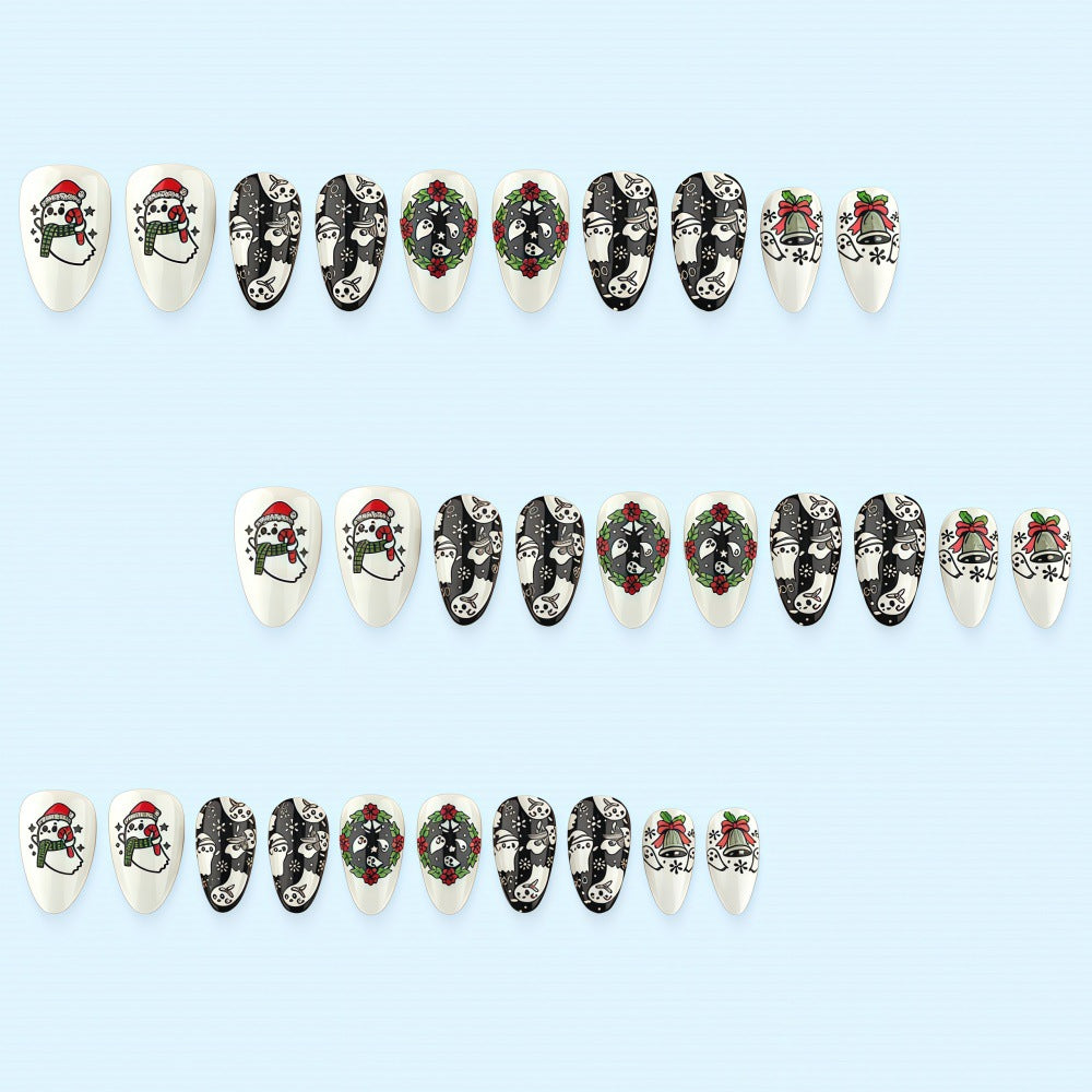 Christmas motif nail set Kalsten