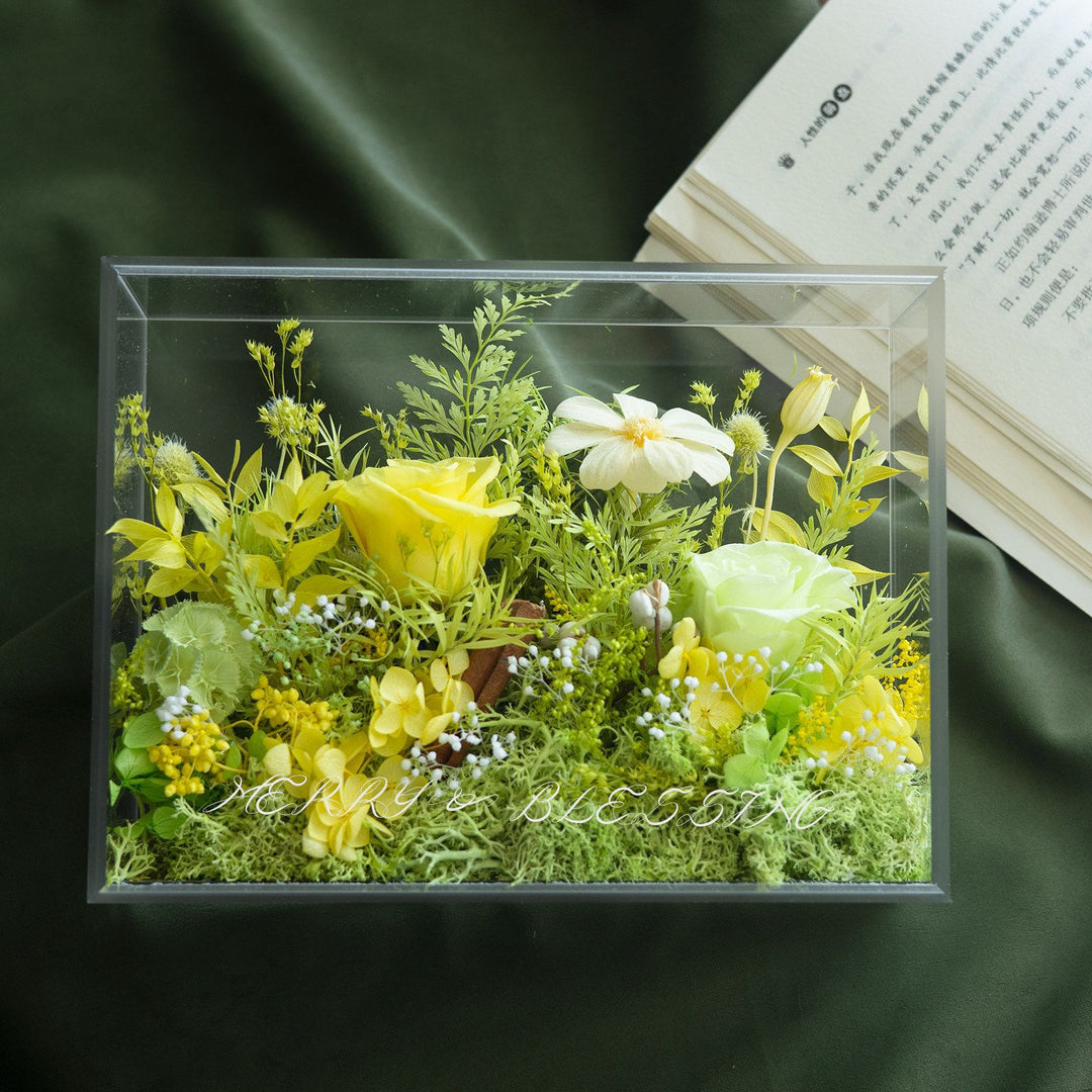 Preserved Floral Display Box