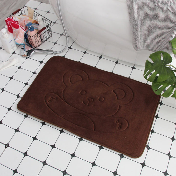 Plush Bath Mat Kalsten