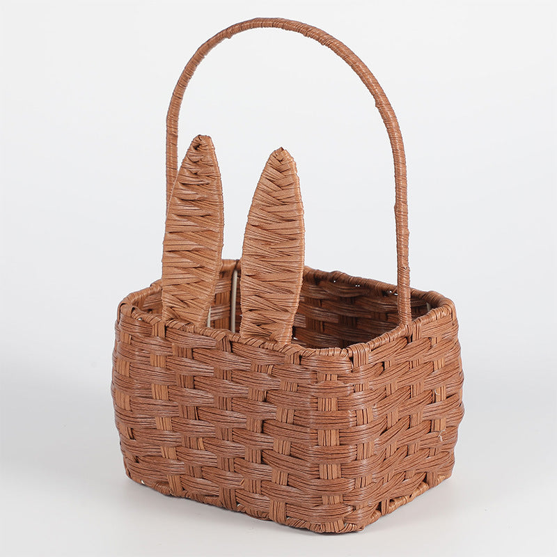 Women's decorative basket with bunny ear design Kalsten