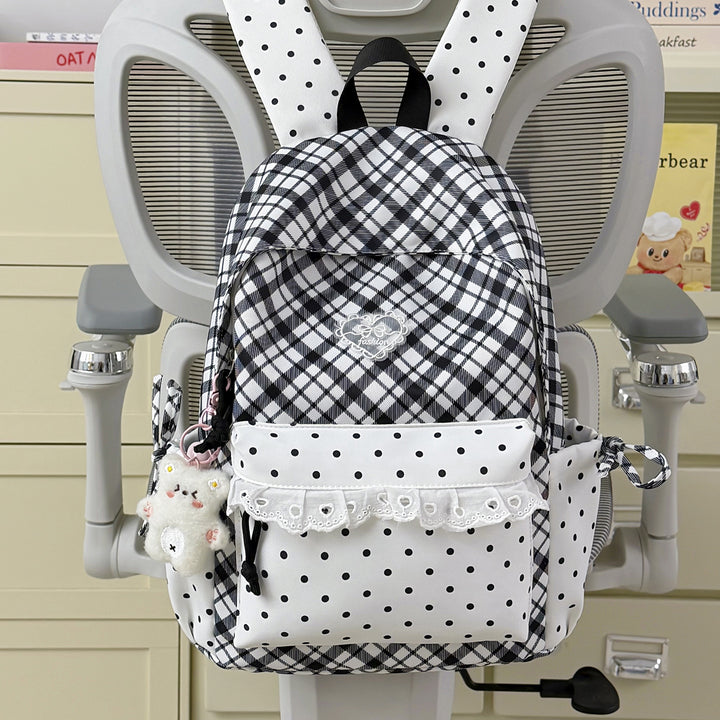 Playful Bunny-Ear Design Backpack Kalsten