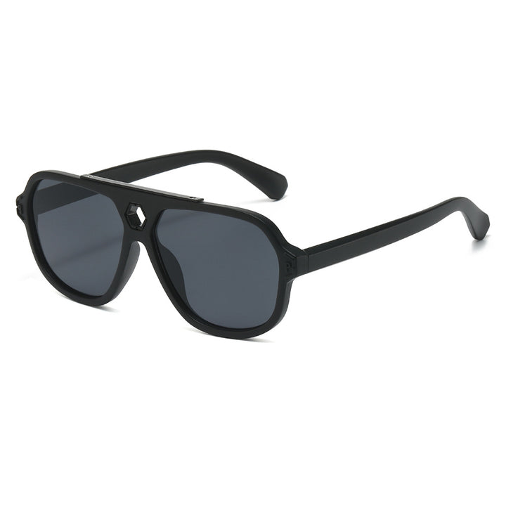 Statement Geometric Shield Sunglasses Kalsten