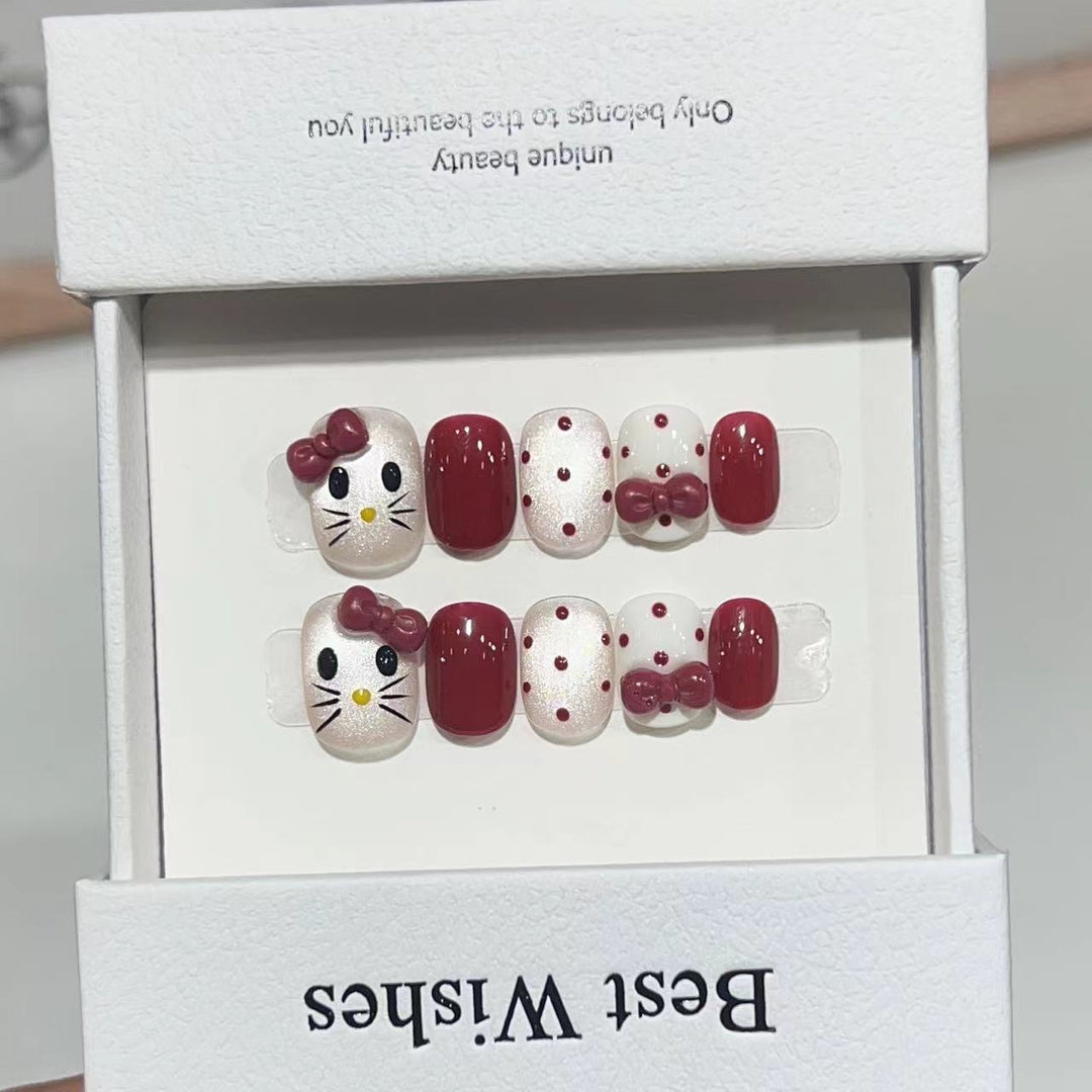 Cartoon Character Themed Nail Art Set Kalsten