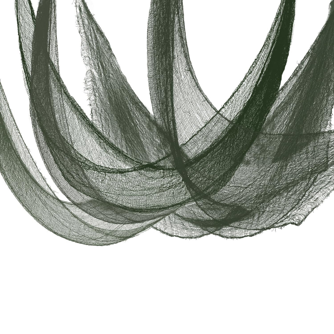 Large-format muslin shawl made of fine cotton gauze