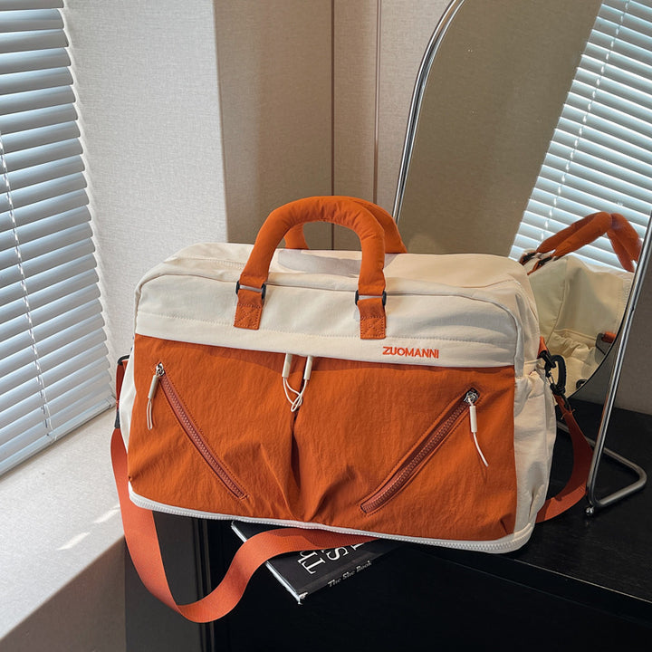 Stylish Multi-Compartment Travel Messenger Bag Kalsten