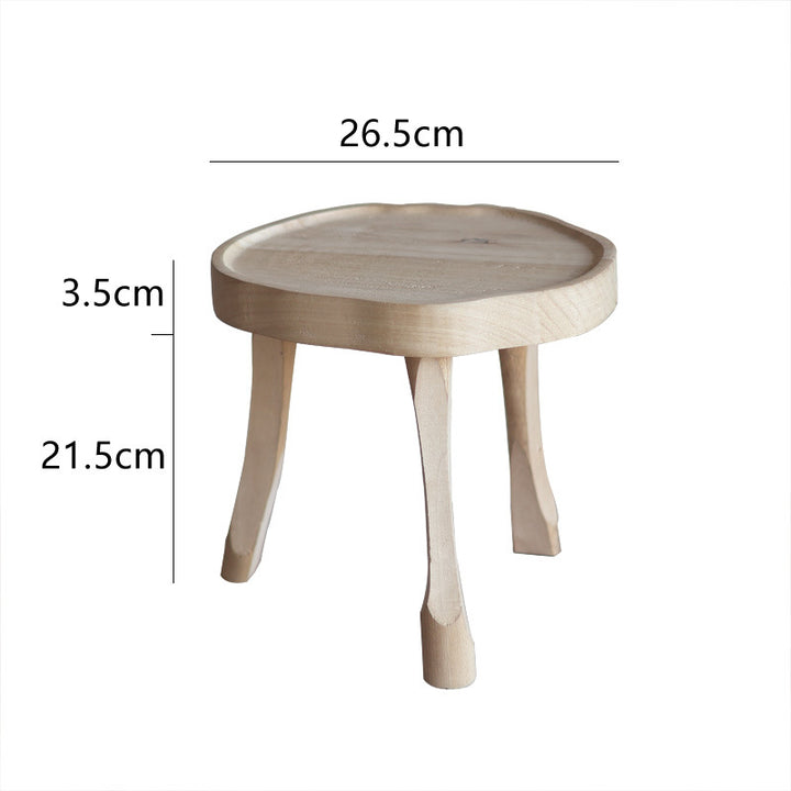 Elegant wood side table Kalsten