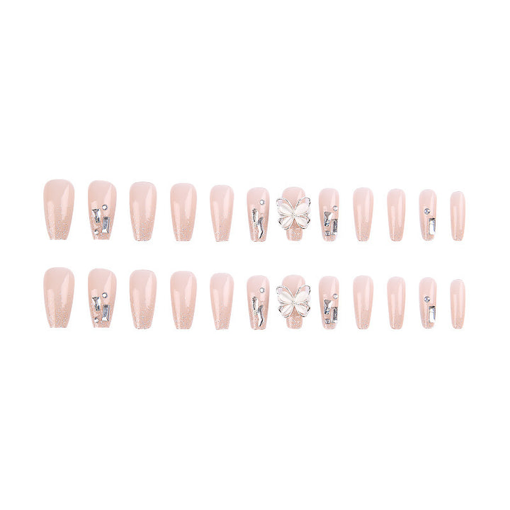 Glamorous Floral Acrylic Nail Art Extensions Kalsten