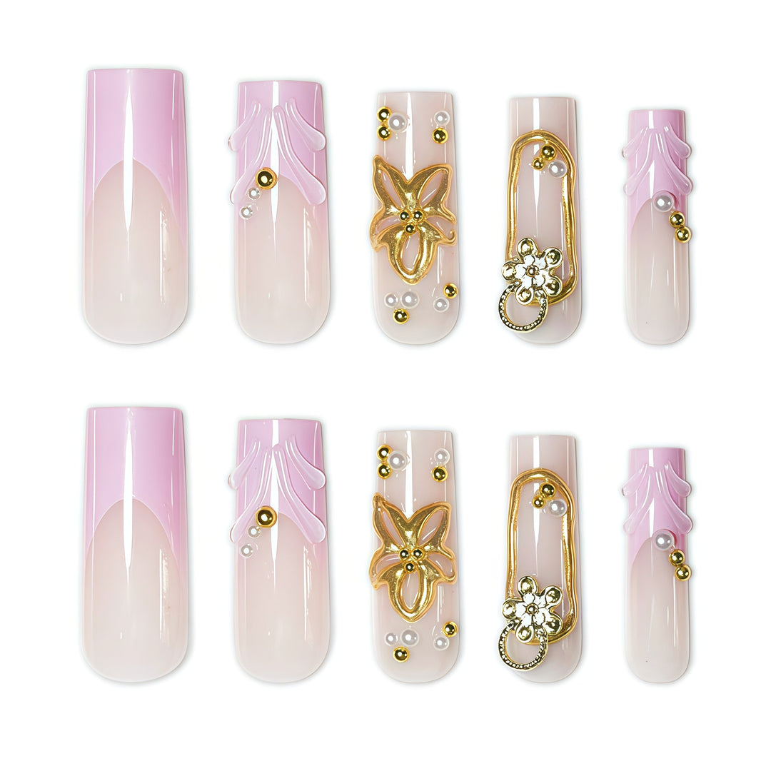 Elegant Decorative Nail Art Extensions Kalsten