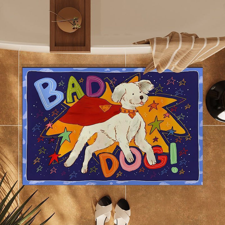 Cat-Themed Bath Mat Kalsten