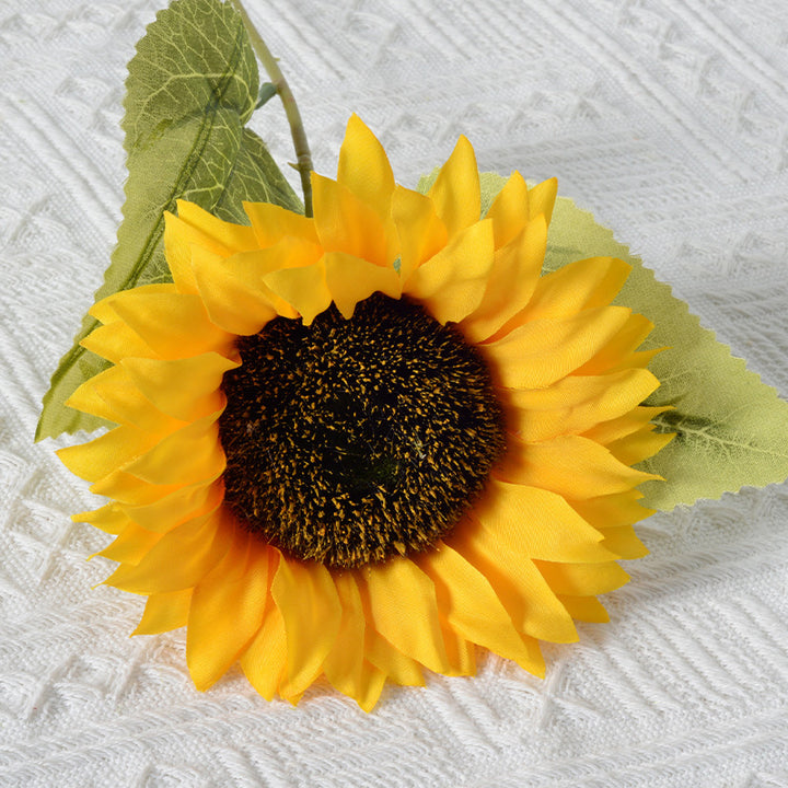 Decorative Fabric Sunflower Stem