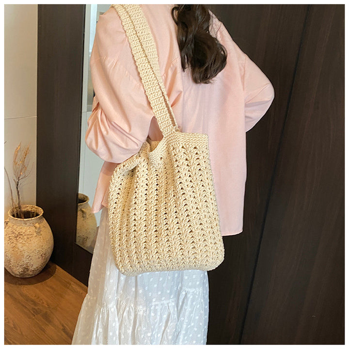 Handcrafted Shopping Bag Made of Fine Natural Material Kalsten