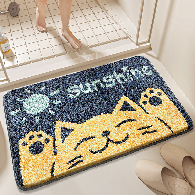 Pet-Themed Bath Mat