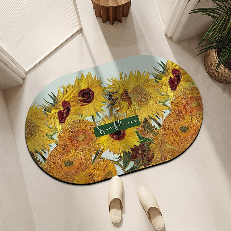 Playful Animal-Themed Bath Mat
