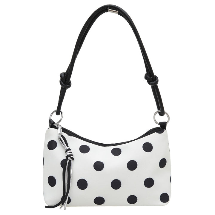 Casual Chic Polka Dot Handbag
