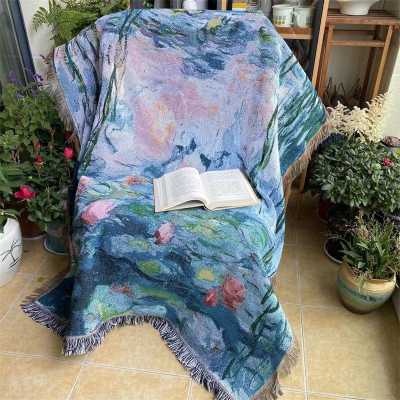 Decorative Artistic Woven Throw Blanket
