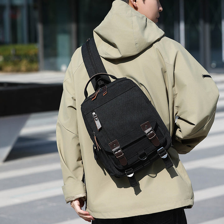 Versatile Canvas Messenger Bag Kalsten