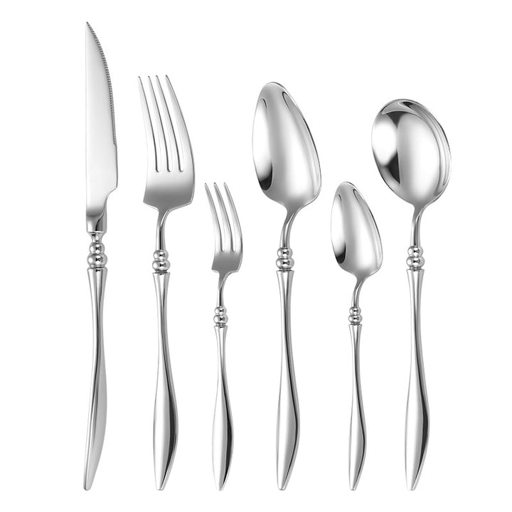 Elegant table knife with fine wave pattern Kalsten