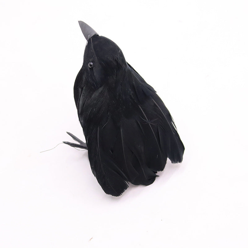 Decorative raven figure