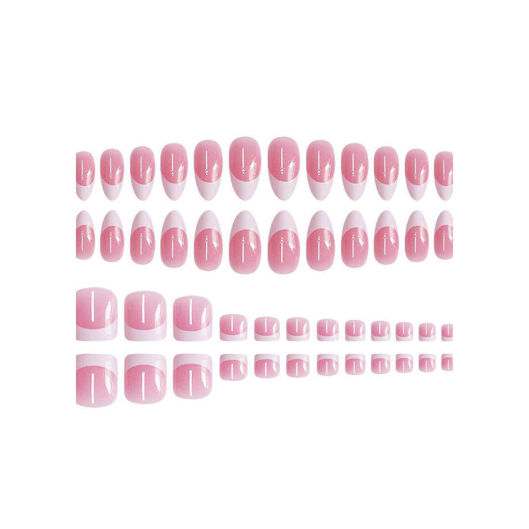 Elegant French Tip Nail Art Kalsten