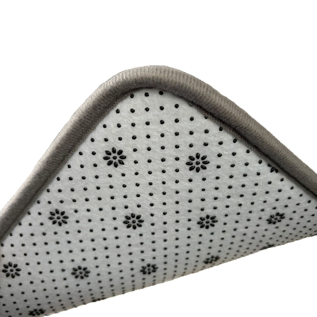 Floral Pattern Soft Bath Mat Kalsten