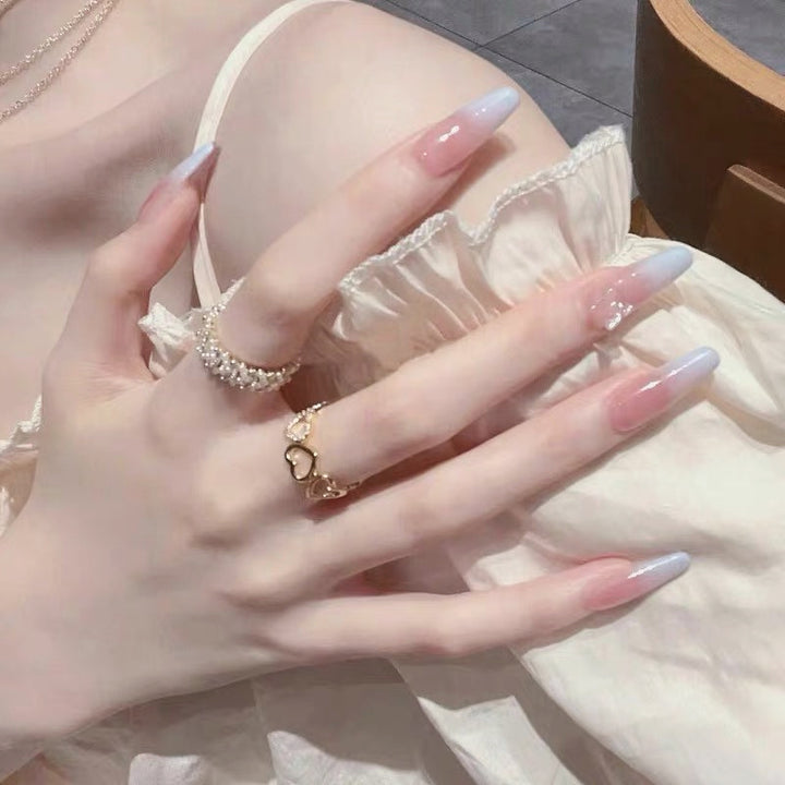 Ombre Effect Press-On Nails Kalsten