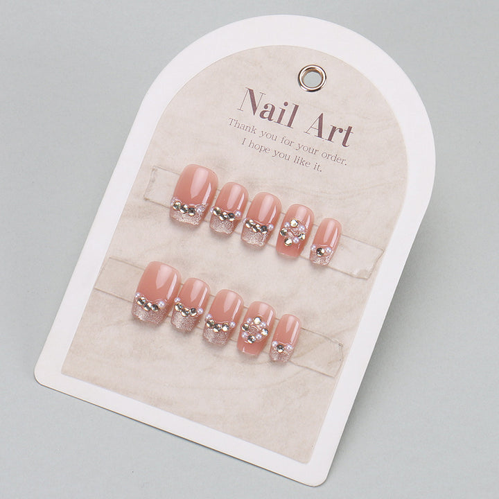 Premium Long Almond-Shaped Press-On Nails Kalsten