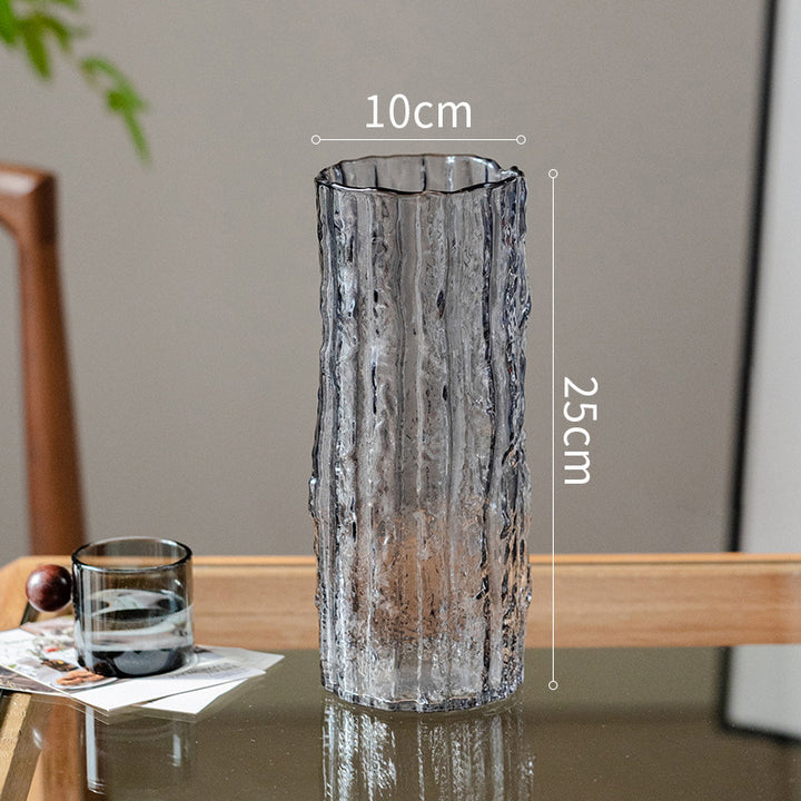 Artful Glass Vase in Modern Design Kalsten