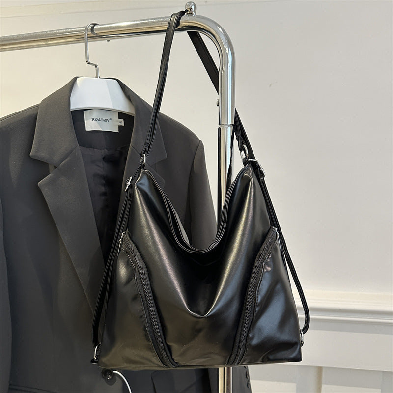 Chic Faux Leather Hobo Bag Kalsten