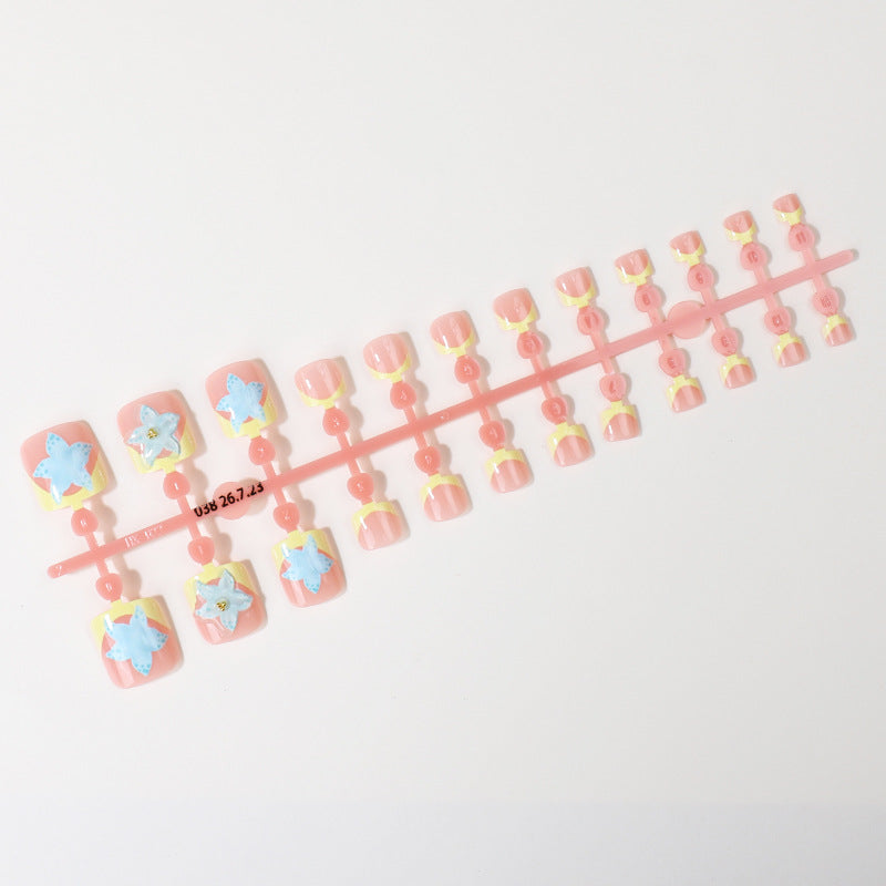 Decorative Press-On Nail Art Tips Kalsten