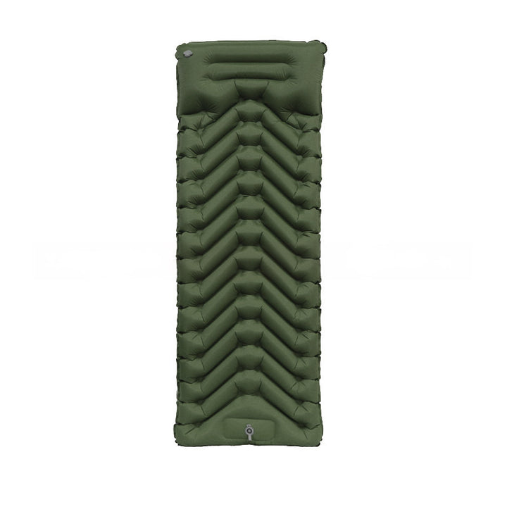 Inflatable sleeping pad with comfort zones Kalsten