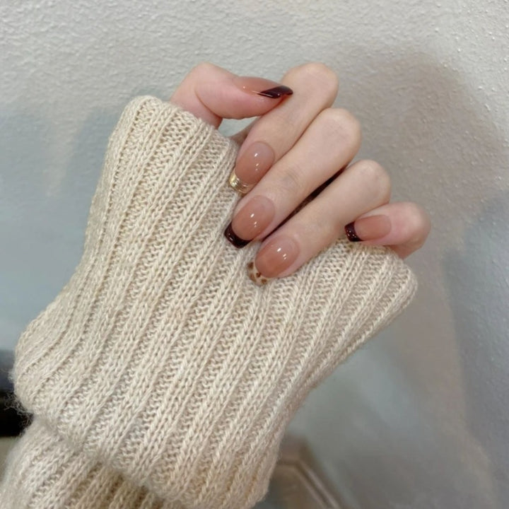 Premium Artistic Nail Extensions with Elegant Tips