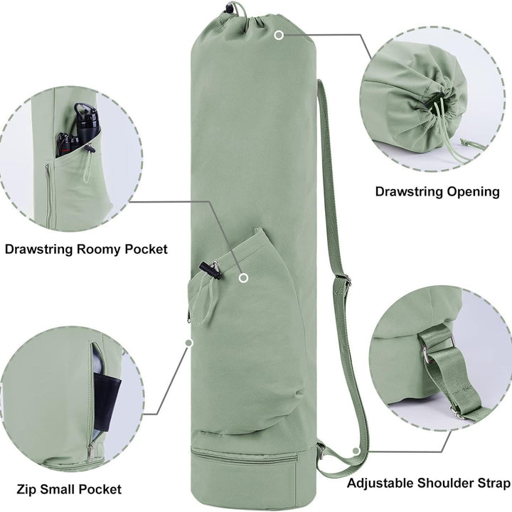 Sporty yoga bag with practical compartments Kalsten