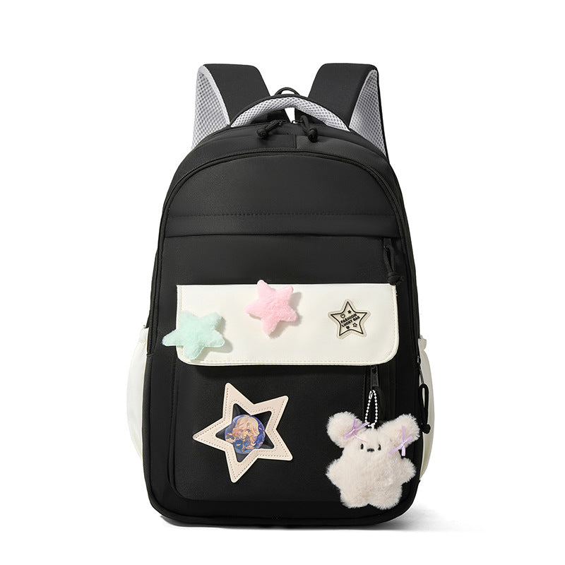 Fashionable backpack with unique applications Kalsten