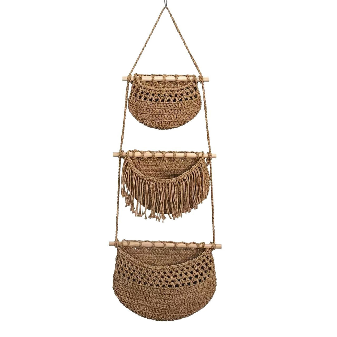 Handcrafted Macrame Wall Planter