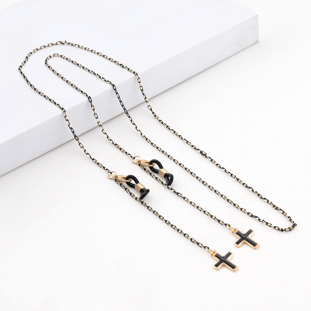 Elegant Geometric Glasses Chain kalsten