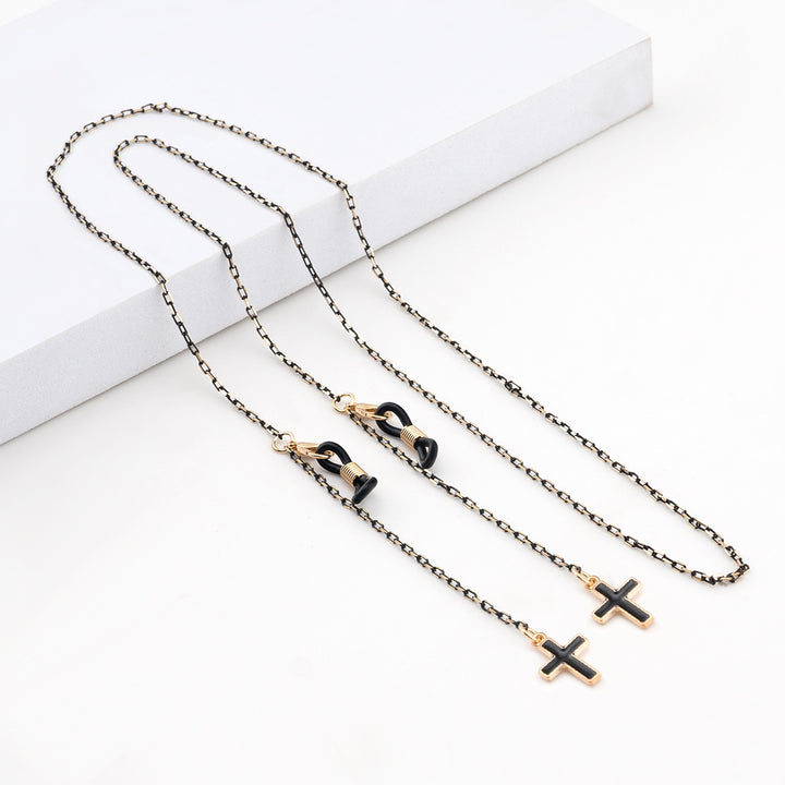 Elegant Geometric Eyewear Chain Kalsten