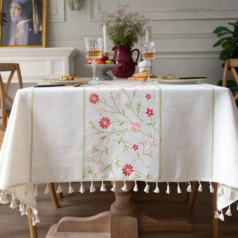 Embroidered Tablecloth