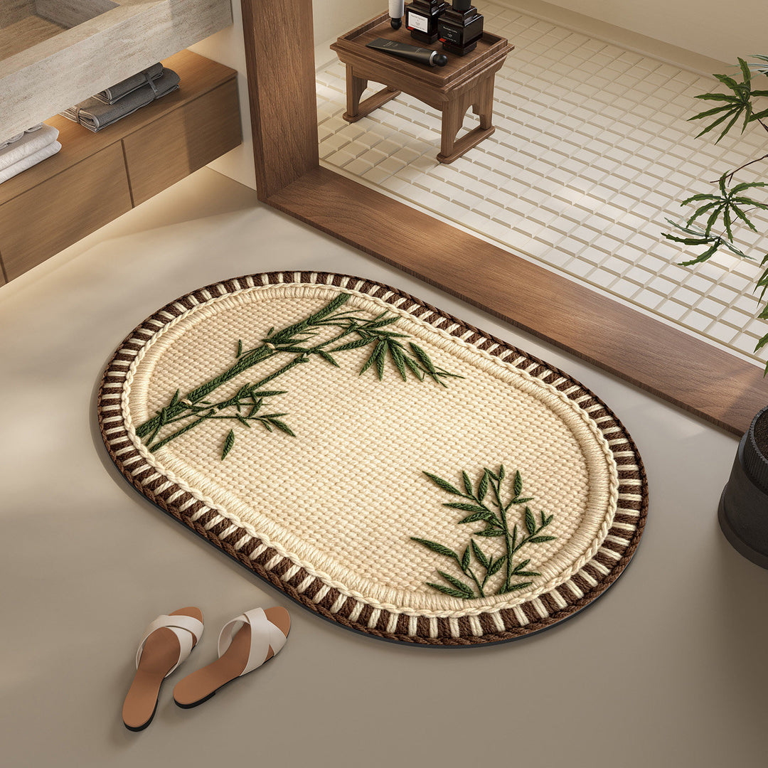Decorative Bath Mat Kalsten
