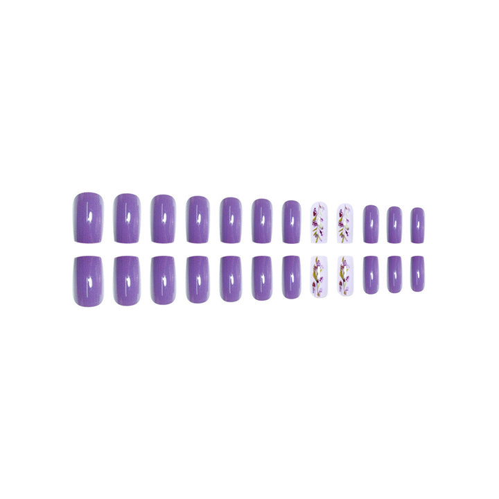 Elegant Floral Design Nail Wraps Kalsten
